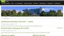 Informacje o rekrutacji Informacje o rekrutacji